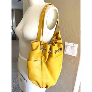Yellow Michael Kors bag